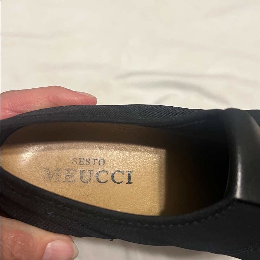 Sesto Meucci black street sneakers. Worn once - Picture 9 of 9